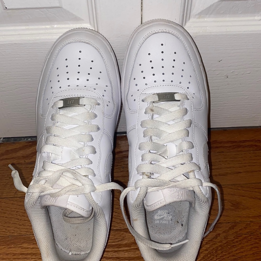 White Air Force 1s